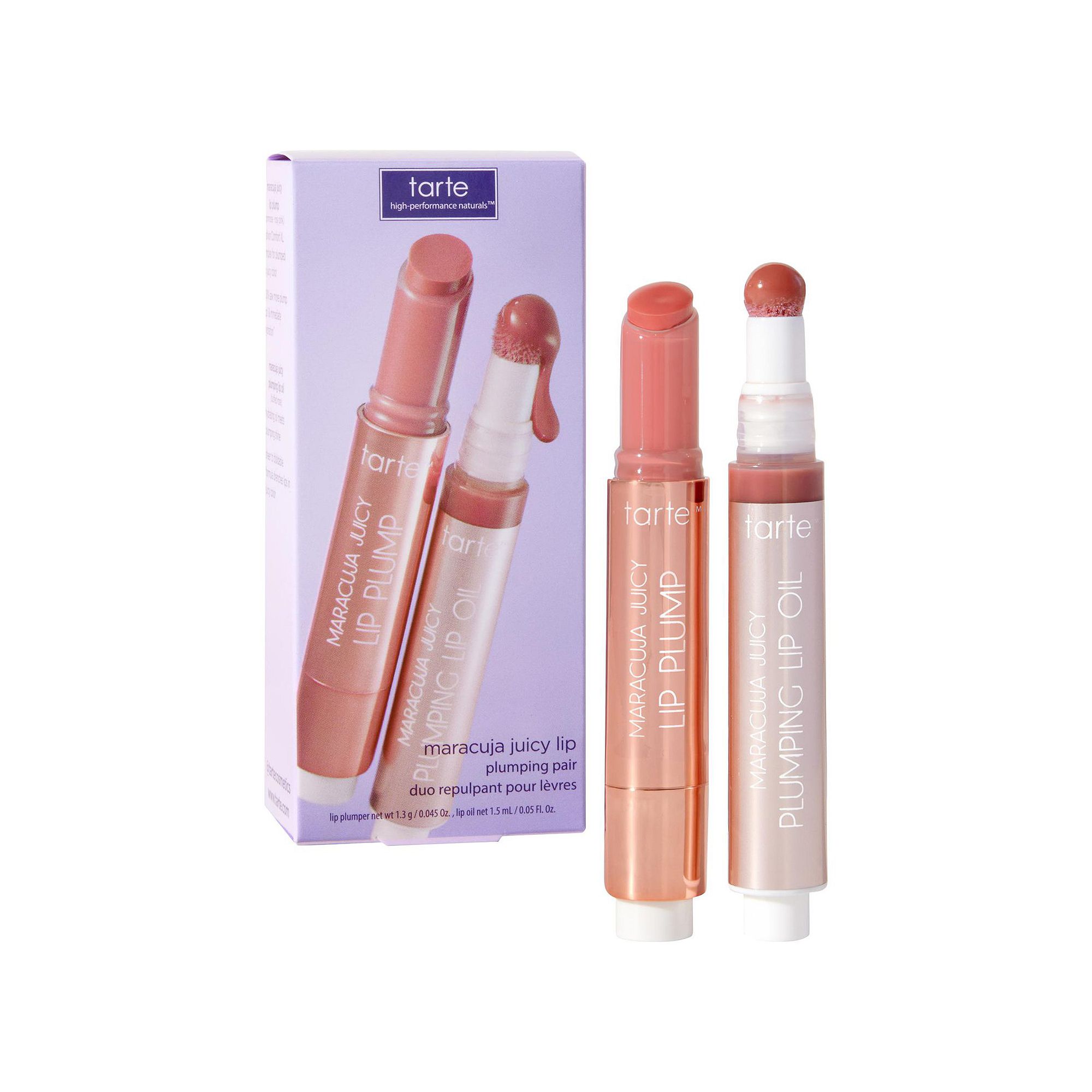 tarte mini maracuja juicy lip plumping pair, Size: 0.09Oz, None