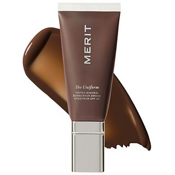 MERIT The Uniform Tinted Mineral Sunscreen Broad Spectrum SPF 45