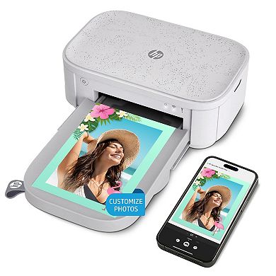 HP Sprocket Studio Plus 4x6 Wireless Instant Photo Printer 118 Sheets & Cartridge Bundle