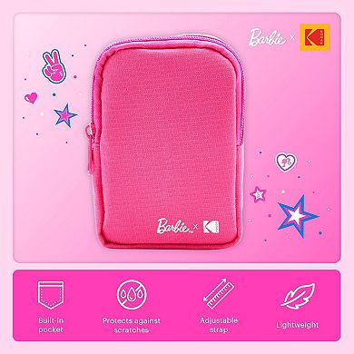 Kodak x Barbie Printomatic Instant Print Camera + Case, Photo Album, Paper (20 Sheets) & More