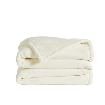 Royal Velvet Lavish Plush Solid Blanket