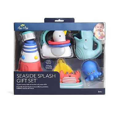 Itzy Ritzy Splash & Learn 12-pc. Sensory Bath Toy Set