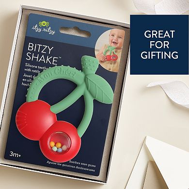 Baby Itzy Ritzy Sweetie Shake Plus Tumbler Teether & Rattle Toy