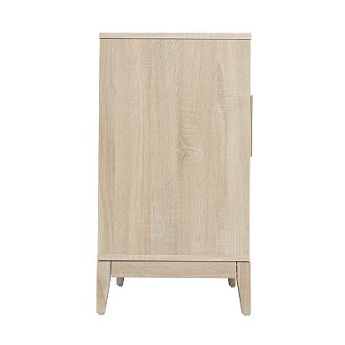 Sango Faux Shagreen Two-Door Cabinet