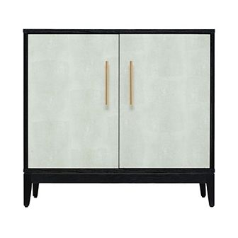 Sango Faux Shagreen Two-Door Cabinet