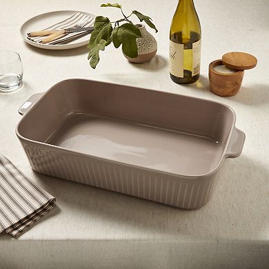 Mingle & Co. Ceramic Fluted Lasagna Pan