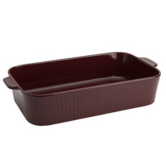 Mingle & Co. Ceramic Fluted Lasagna Pan