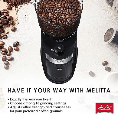 Melitta Molino Whole Bean Flat Burr Grinder