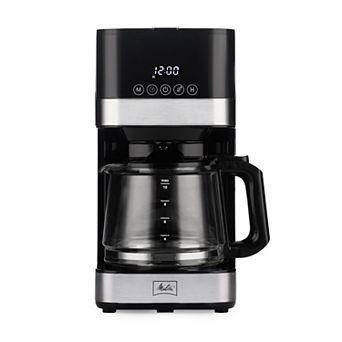 Melitta Aroma Tocco™ 10 cup Drip Coffee Maker with Glass Carafe and Touch Control Display
