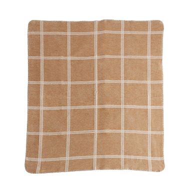 Discover Europe - Made in Portugal - The Cotton Edition Cross Striped Throw
