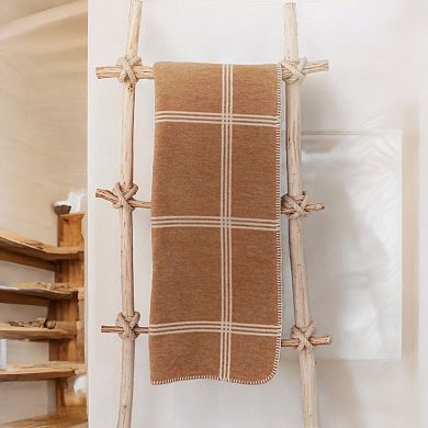 Discover Europe - Made in Portugal - The Cotton Edition Cross Striped Throw