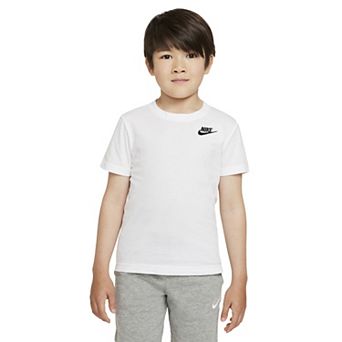 Kids 4-7 Nike Embroidered Logo Futura T-shirt