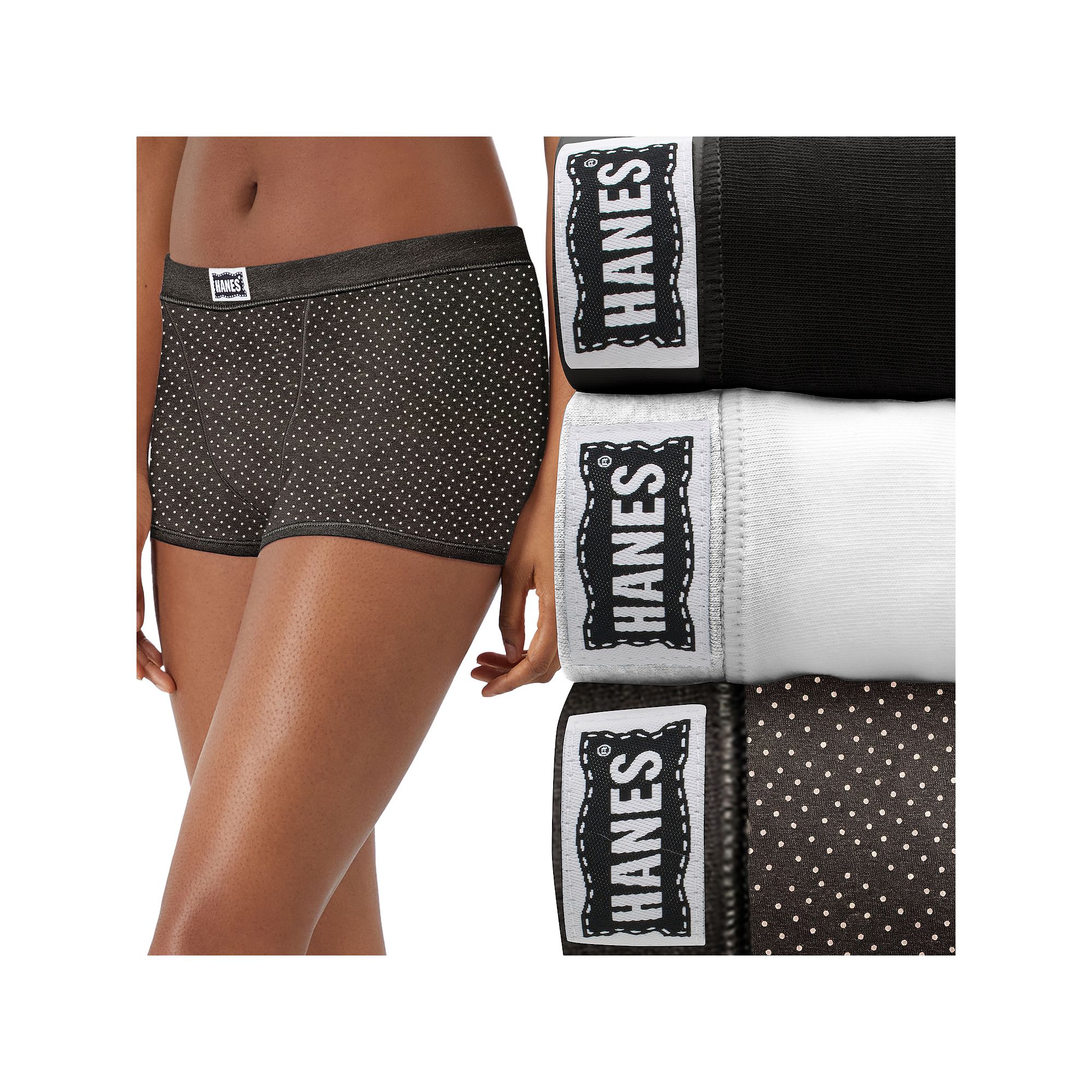 Hanes Originals Ultimate 3-Pack Vintage Stretch Cotton Boxer Brief Underwea