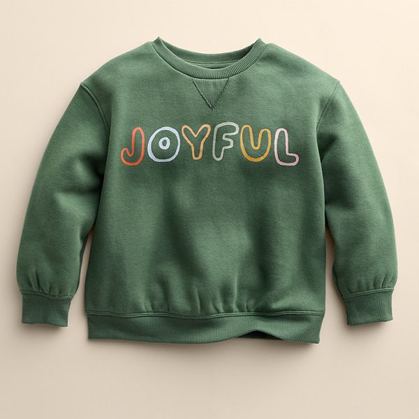 Baby & Toddler Little Co. by Lauren Conrad Crewneck Pullover - Joyful (NEWBORN)