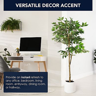 American Art Decor 60-in. Artificial Ficus Tree Plant Floor Decor