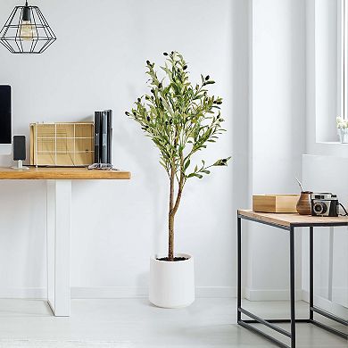American Art Décor 48-in. Artificial Olive Tree Floor Decor