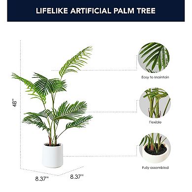American Art Decor 48-in. Artificial Palm Tree Floor Decor