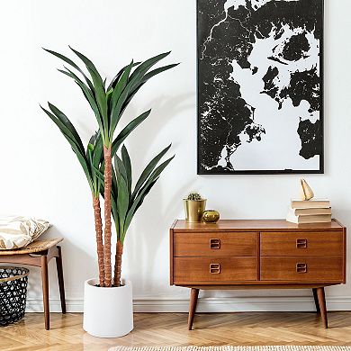 American Art Decor 48-in. Artificial Yuca Tree Plant Floor Decor