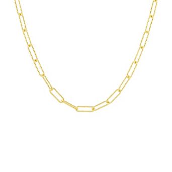PRIMROSE Paperclip Link Chain Necklace