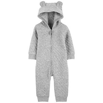 Baby Carter's Quilted Hooded Jumpsuit