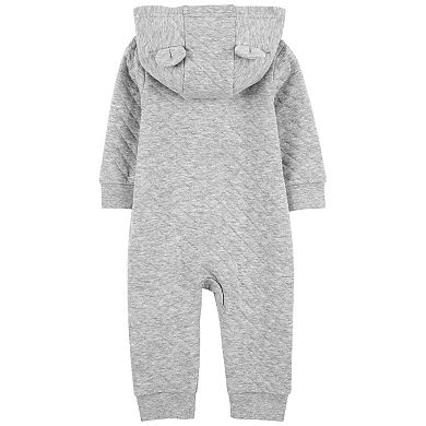 Baby Carter's Quilted Hooded Jumpsuit