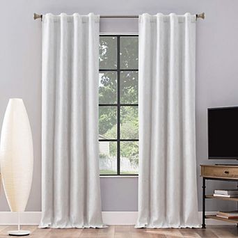 Royal Velvet Baltimore Room-Darkening Set of 2 Window Curtain Panels