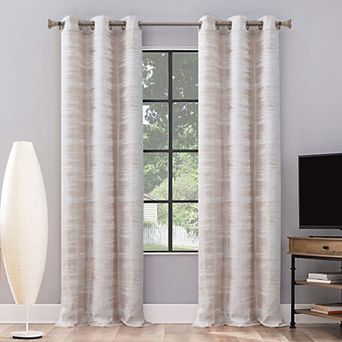 Royal Velvet Adelaide Room-Darkening Set of 2 Window Curtain Panels