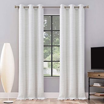 Royal Velvet Cardiff Light-Filtering Set of 2 Window Curtain Panels