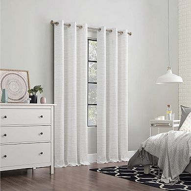 Royal Velvet Cardiff Light-Filtering Set of 2 Window Curtain Panels