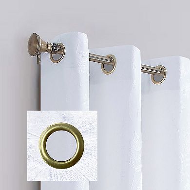 Royal Velvet Charlotte Light-Filtering Set of 2 Window Curtain Panels