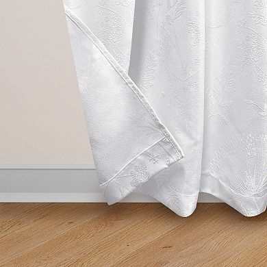 Royal Velvet Charlotte Light-Filtering Set of 2 Window Curtain Panels