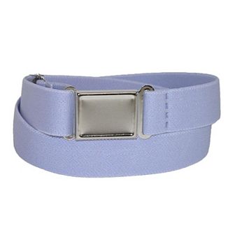 CTM Kids' Elastic Stretch Adjustable Belt with Magnetic Buckle