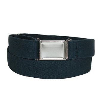CTM Kids' Elastic Stretch Adjustable Belt with Magnetic Buckle
