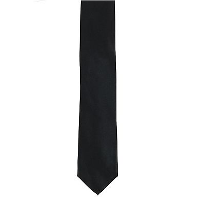 CTM Men's Classic Solid Tie