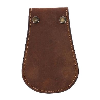 CTM Men's Hunter Leather Key Case