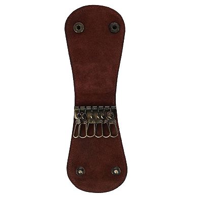 CTM Men's Hunter Leather Key Case