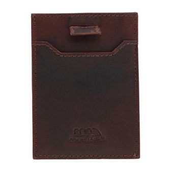 CTM Men's RFID Leather Front Pocket Card Sleeve Wallet