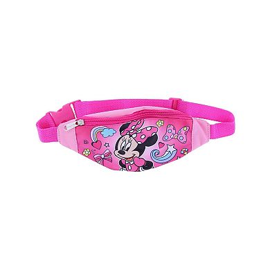 CTM Girl's Minnie Mouse Adjustable Fanny Waist Pack