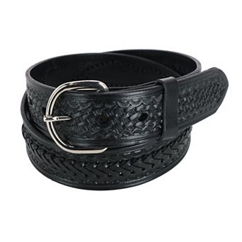 CTM Men's Scorpion Lace Woven Belt