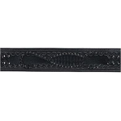 CTM Men's Scorpion Lace Woven Belt
