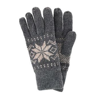 CTM Men's Thermal Lined Ragg Wool Winter Glove