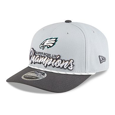 Men's New Era Philadelphia Eagles Super Bowl LIX Champions 9SEVENTY Adjustable Hat