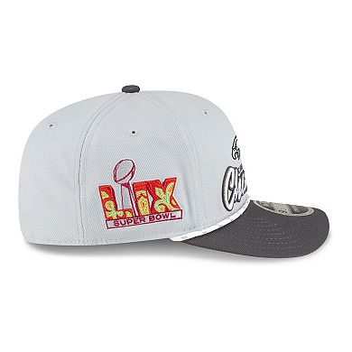 Men's New Era Philadelphia Eagles Super Bowl LIX Champions 9SEVENTY Adjustable Hat