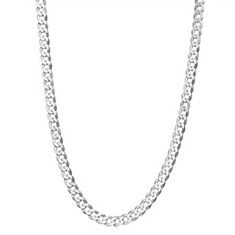 Charming Girl Kids' Sterling Silver Curb Chain Necklace