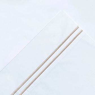 Pointehaven 300 Thread Count Embellished Cotton Percale Sheet Set or Pillowcases