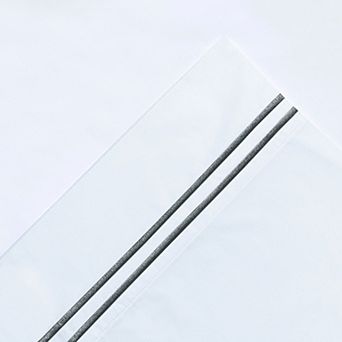 Pointehaven 300 Thread Count Embellished Cotton Percale Sheet Set or Pillowcases