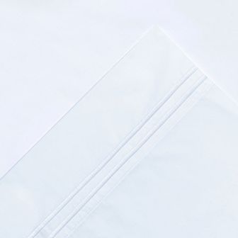 Pointehaven 300 Thread Count Embellished Cotton Percale Sheet Set or Pillowcases