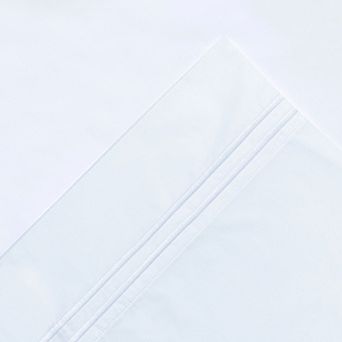 Pointehaven 300 Thread Count Embellished Cotton Percale Sheet Set or Pillowcases