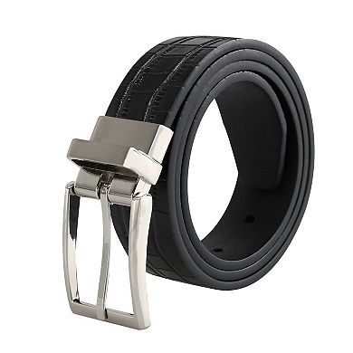 Men's FLX Reversible Croc Texture Golf Belt