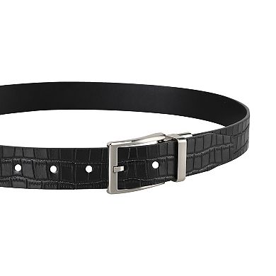 Men's FLX Reversible Croc Texture Golf Belt